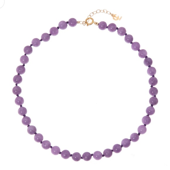 COCONUT LOVE MINI GILI NECKLACE PURPLE - Picture 1 of 4